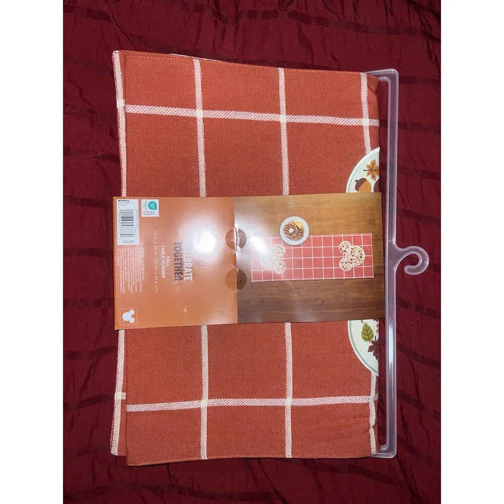 Celebrate Together Disney Mickey Mouse Fall Table Runner 13